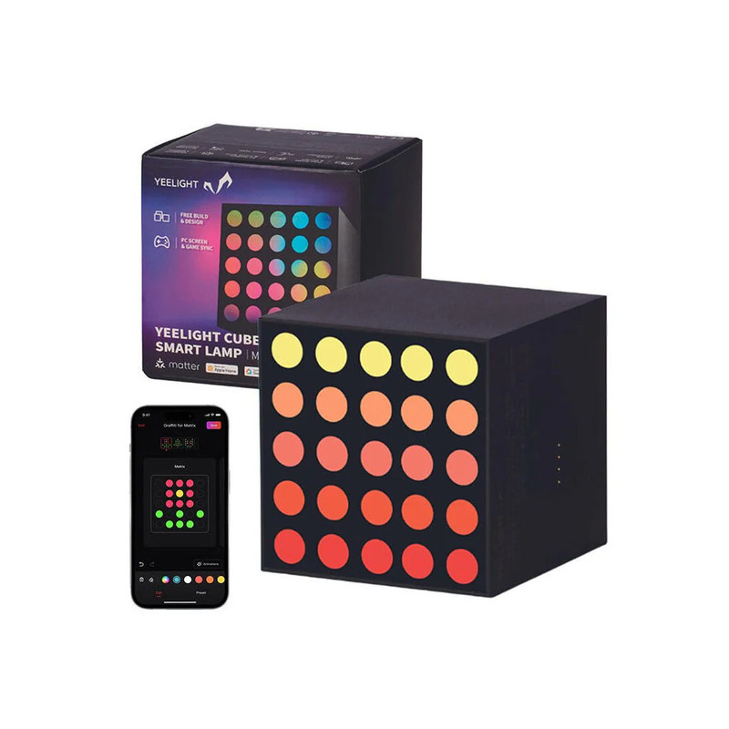 Yeelight Cube Light Smart Gaming Lamp Matrix Expansion - إضاءة